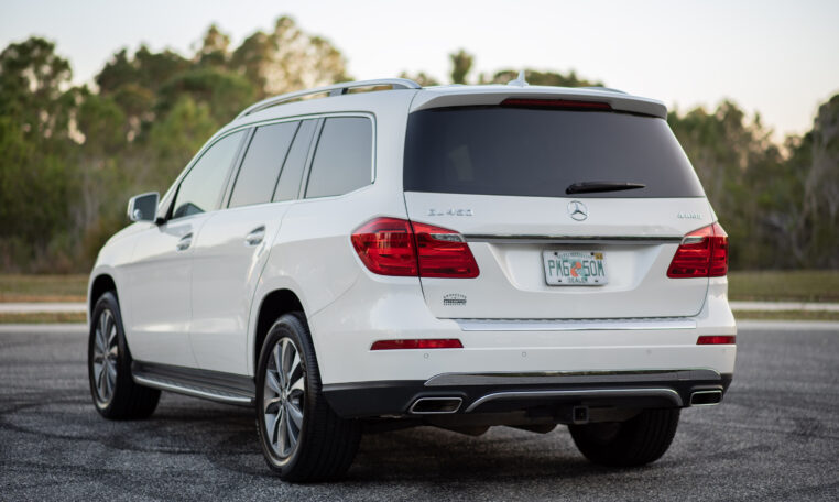 2014 Mercedes GL450 4MATIC Luxury SUV with 3rd Row Used Car For Sale in Sarasota, FL under $15,000