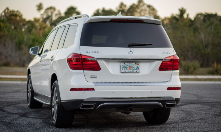 2014 Mercedes GL450 4MATIC Luxury SUV with 3rd Row Used Car For Sale in Sarasota, FL under $15,000