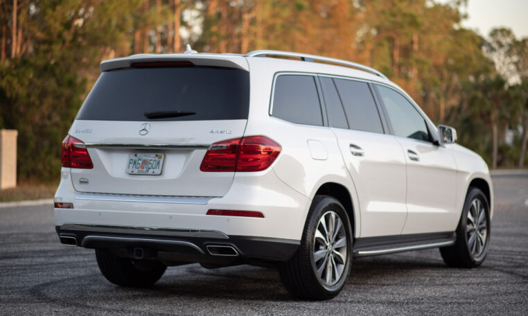 2014 Mercedes GL450 4MATIC Luxury SUV with 3rd Row Used Car For Sale in Sarasota, FL under $15,000